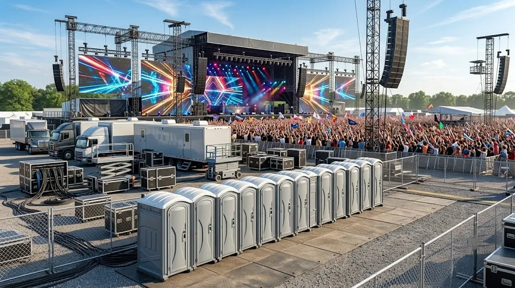 Concert Restroom Rental in Boston, MA