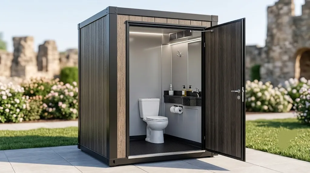 Deluxe Flushable Porta Potty in Boston, MA