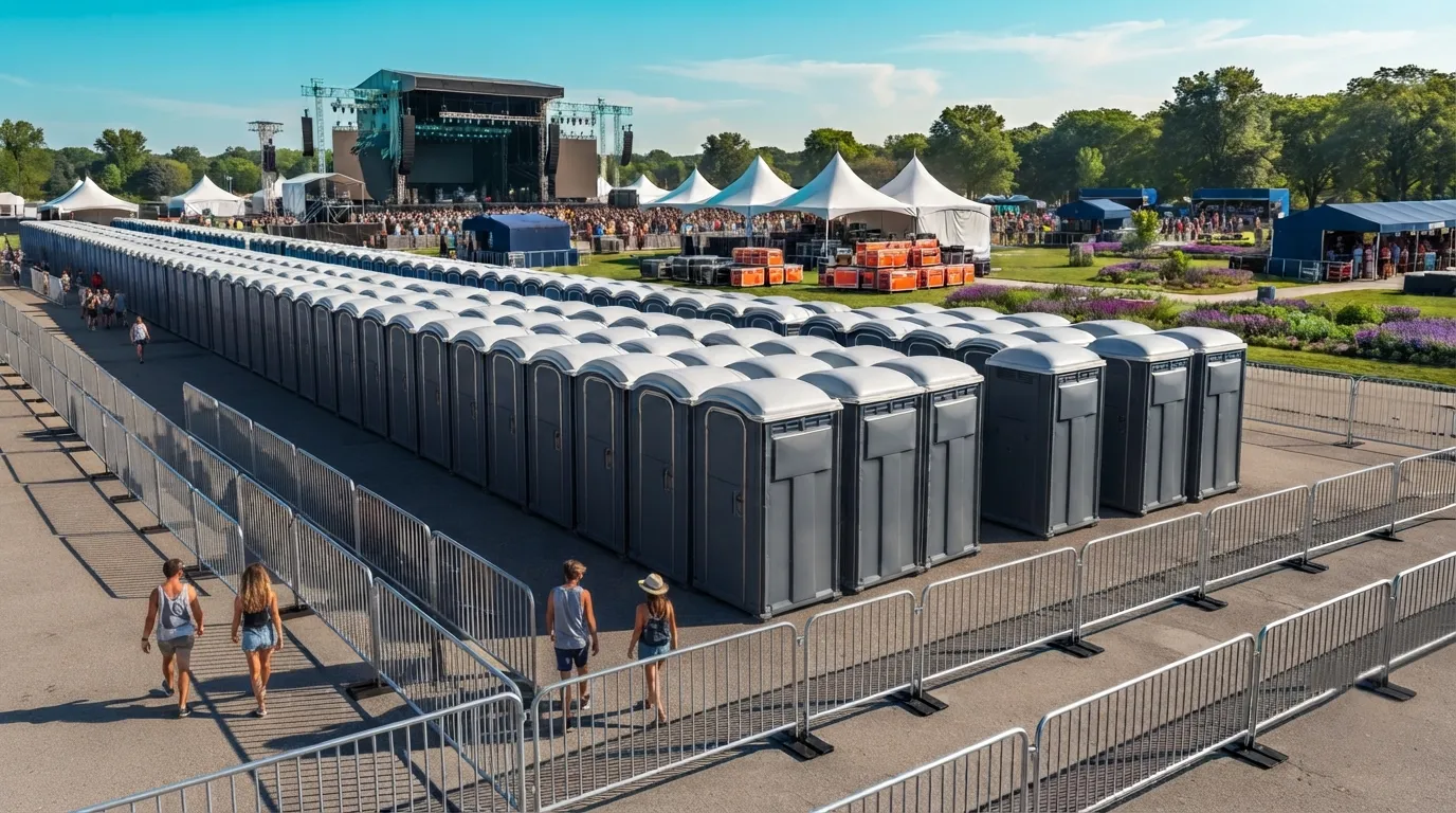 Festival Restroom Rental in Boston, MA