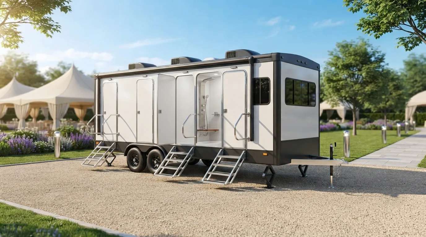 Shower Trailer Rental in Boston, MA