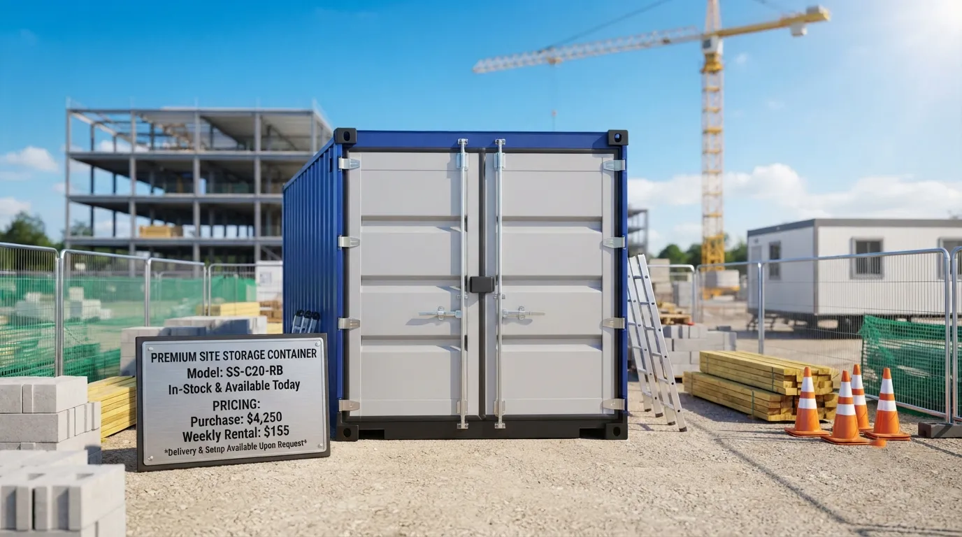 Storage Container Rental Cost in Boston, MA